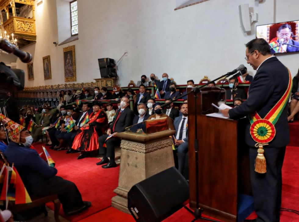 El mensaje de Arce por el aniversario patrio estará enfocado en temas