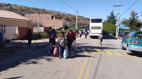 Tránsito suspende salida de buses a Bermejo debido a bloqueos
