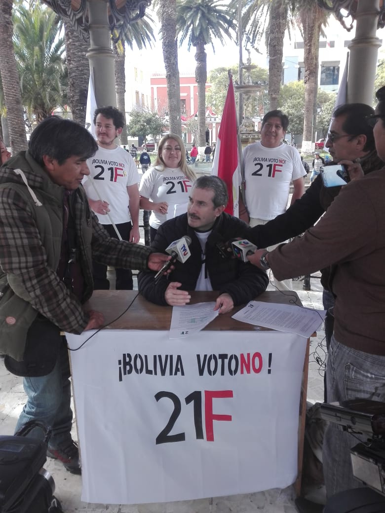 Cívicos de Tarija y Santa Cruz convocan a un cabildo en defensa de los resultados de 21F