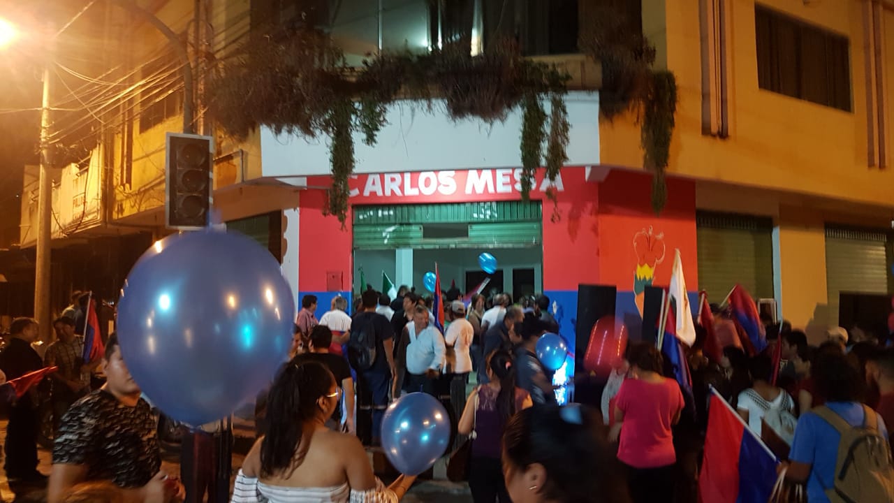 El FRI inaugura Casa de Campaña en Yacuiba y proclama a Carlos Mesa