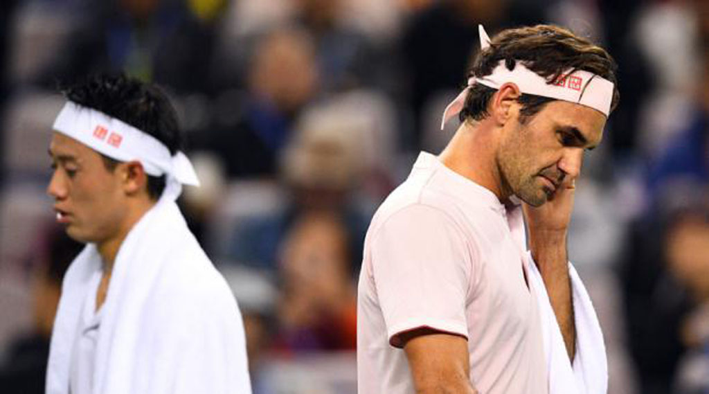 Federer llega a las semifinales tras eliminar a Kei Nishikori