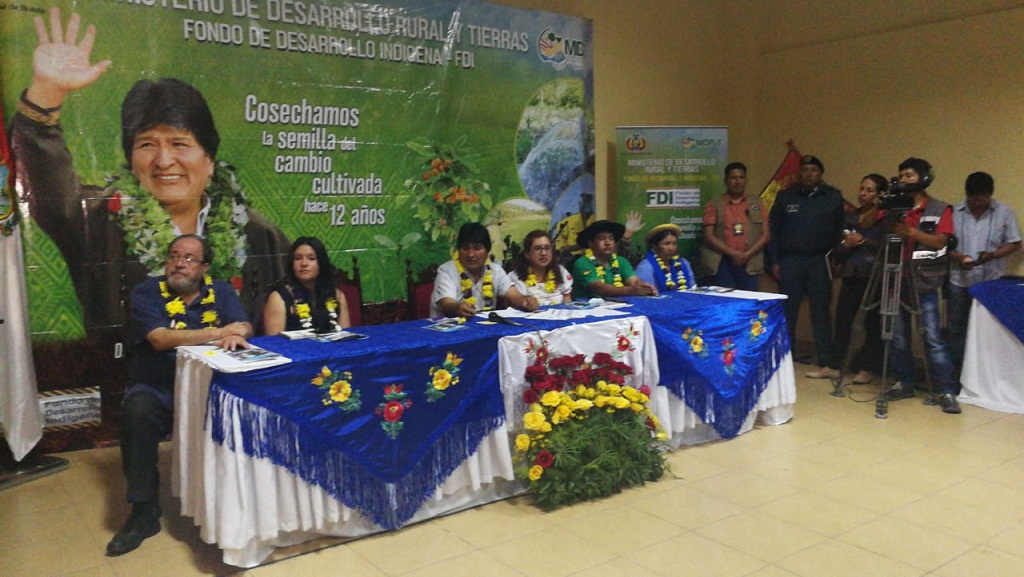 Alcaldes de Tarija presentan 24 proyectos para ejecutar mediante el Fondo de Desarrollo Indígena