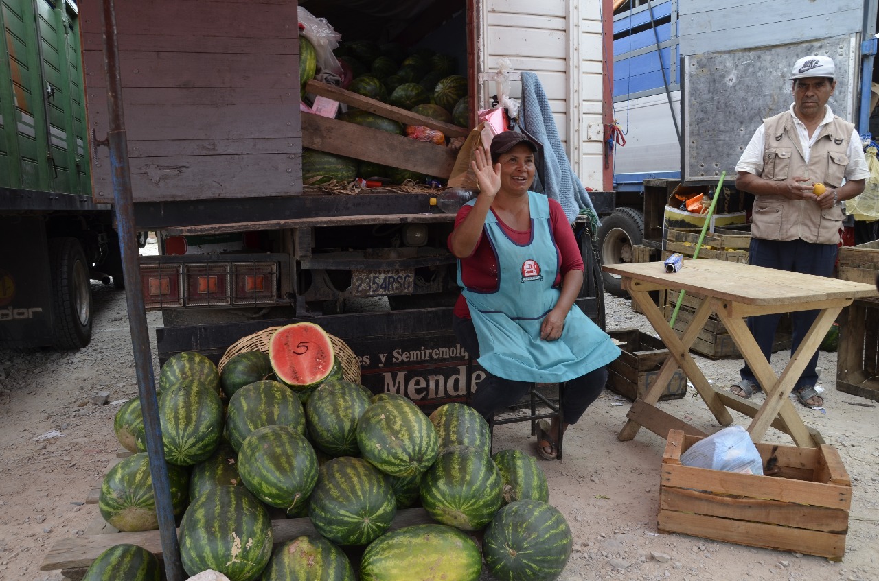 Orden, seguridad y comodidad, características del sector camiones en el mercado abasto del sur de Tarija