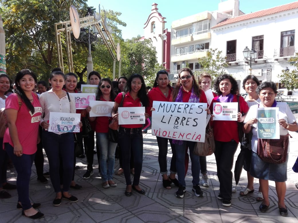 8M: la ola de reivindicación se instala para siempre en Tarija