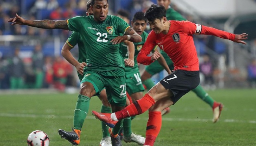 Bolivia perdió 1-0 ante Corea del Sur en los últimos minutos