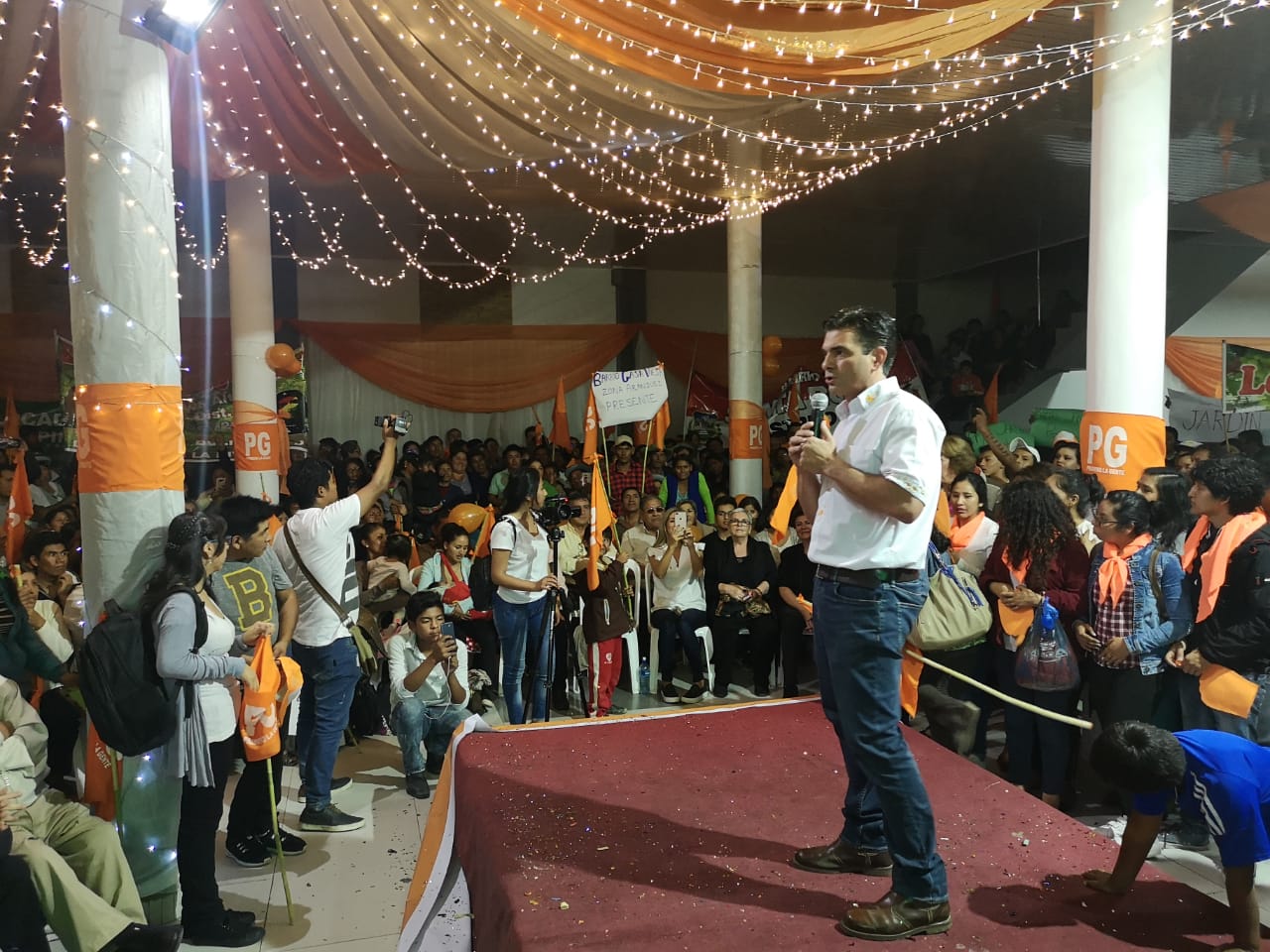 Paz consolida su opción política y arranca la carrera en Tarija