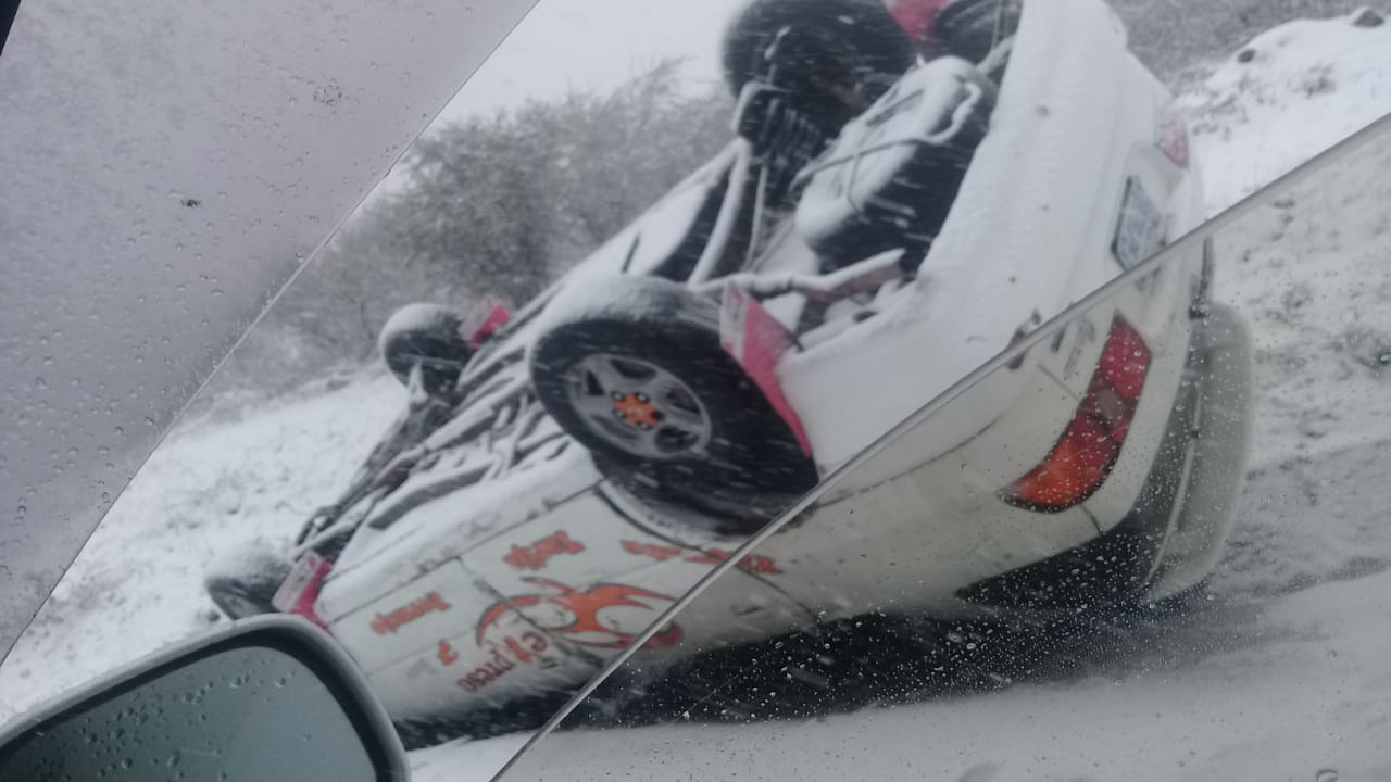 Tres accidentes fueron reportados en la ruta Tarija-Bermejo por la nevada