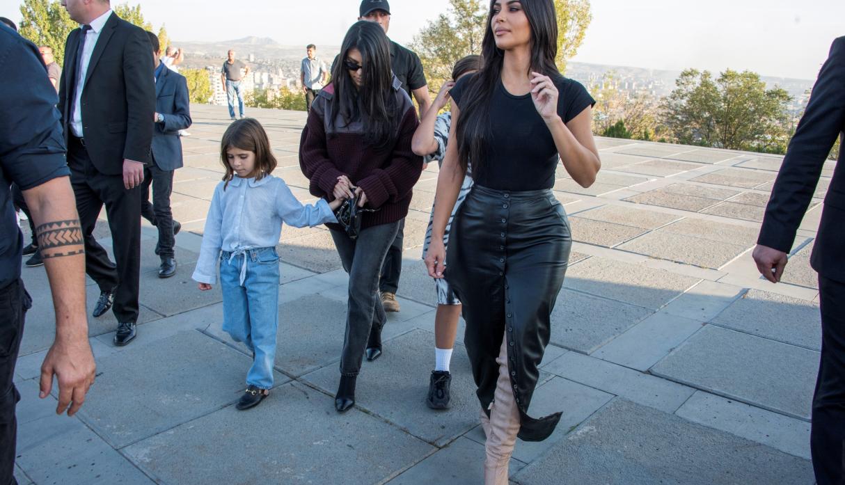 Kim se robó las miradas  en Armenia