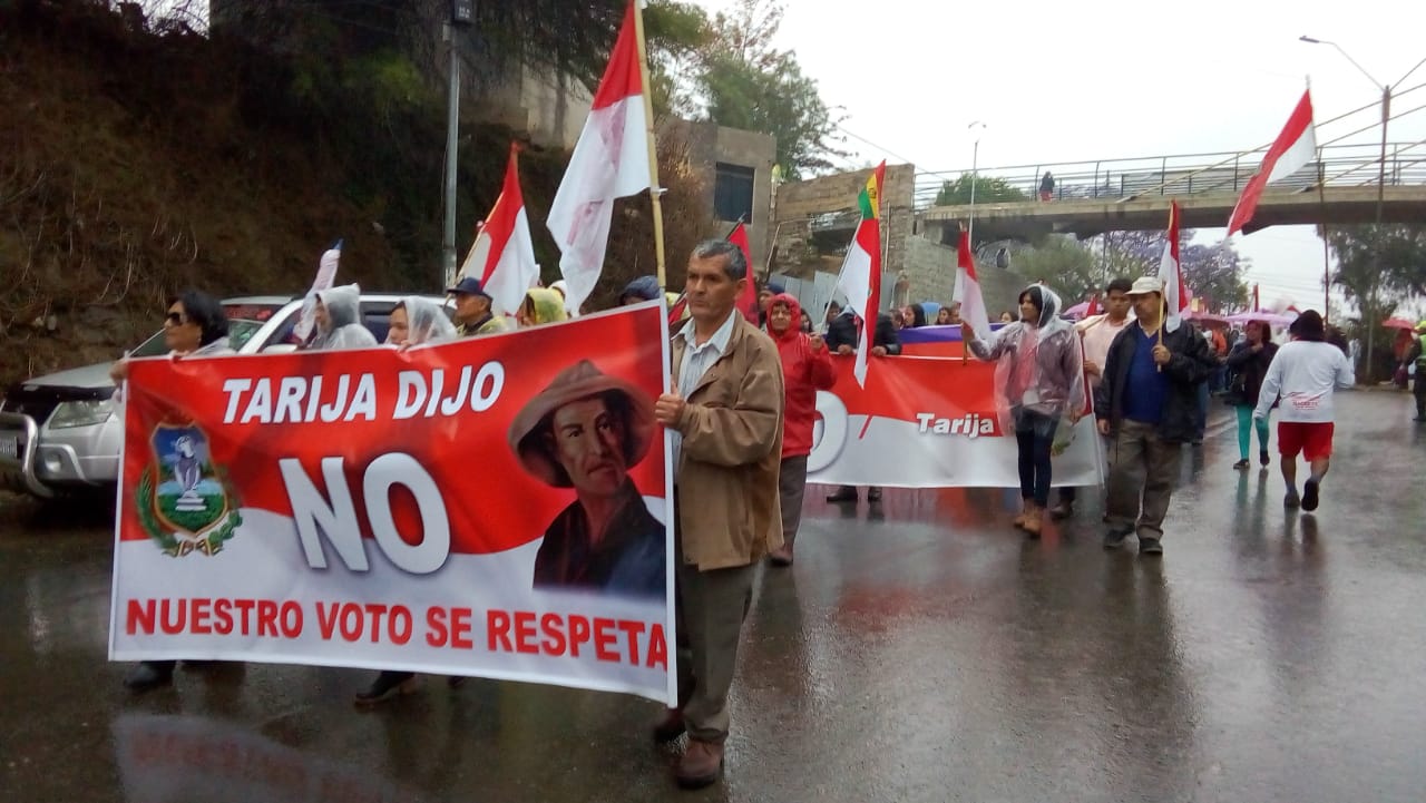 Cívicos alistan cabildo “por la democracia” en Tarija