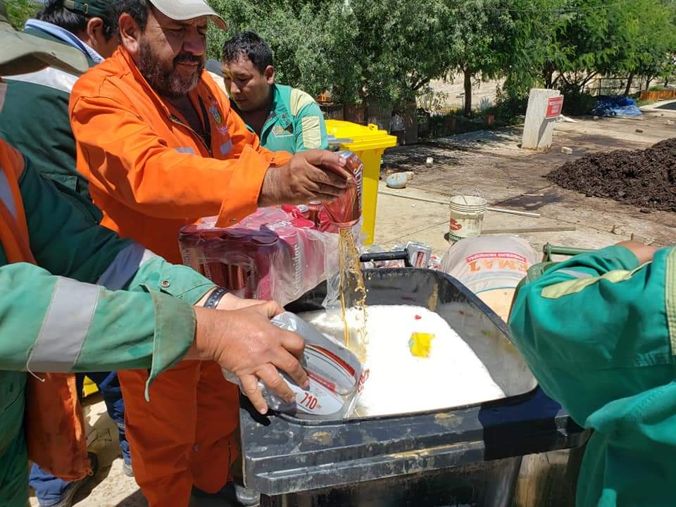 Destruyen 1560 litros de bebidas alcohólicas en Tarija