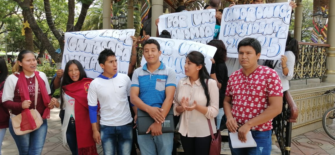 Juventudes del MAS Yacuiba dan su respaldo a Andrónico como candidato a la presidencia