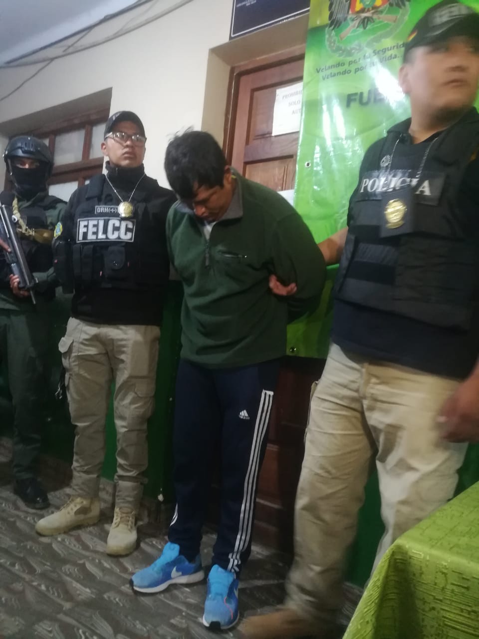 Sujeto que amenazó de muerte a una persona en Tarija fue presentado por la Felcc