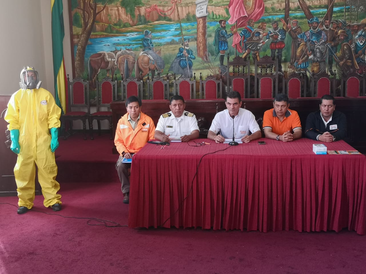 Alcaldía de Tarija decreta alerta máxima para enfrentar Coronavirus