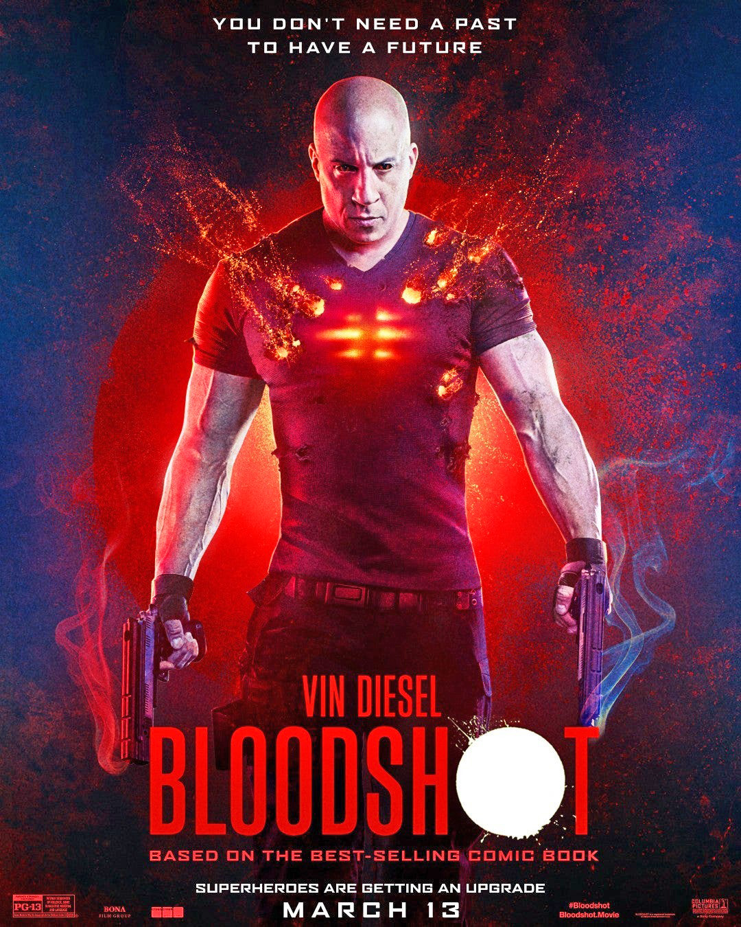 Vin Diesel se convierte en  superhéroe en ‘Bloodshot’