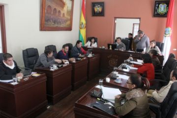 Eligen a nuevos presidentes en Comisiones del Concejo Municipal de Tarija