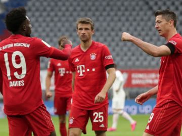 Bayern Munich dio un nuevo paso hacia el título en la Bundesliga