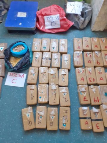 Al penal 3 personas por transportar cocaína