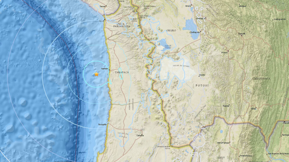 Un terremoto de 5,6 sacude Chile