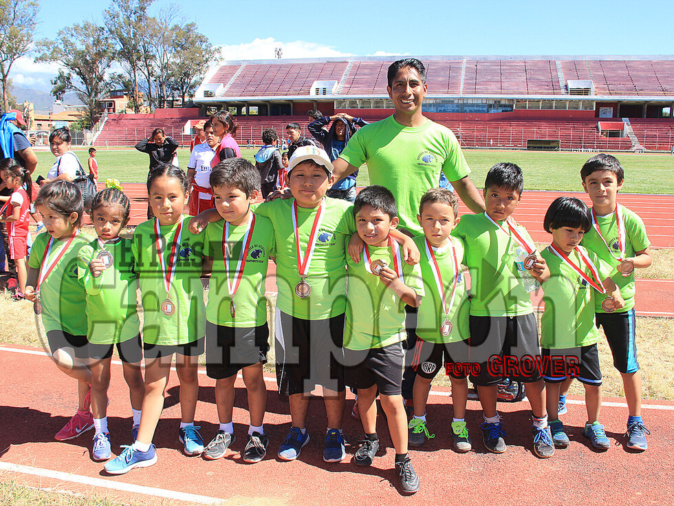 Se desarrolló selectivo para el mini atletismo