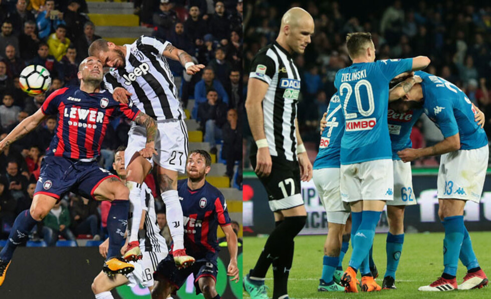 Juventus cae y Nápoles llega vivo al enfrentamiento directo