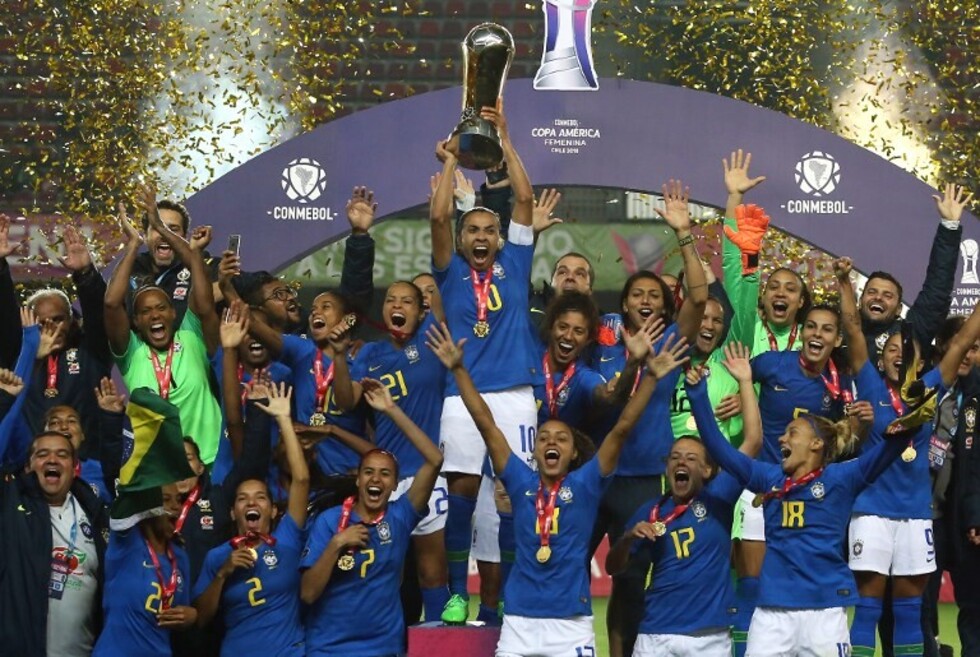 Brasil alcanza su séptima Copa América Femenina