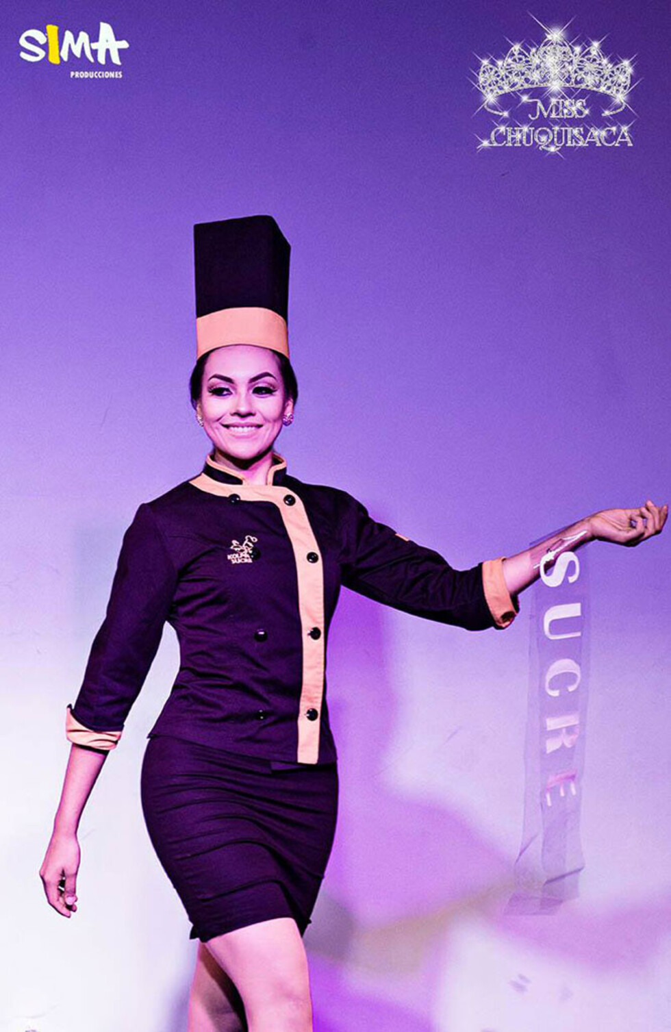Noelia Reynolds por la corona de Miss Chuquisaca