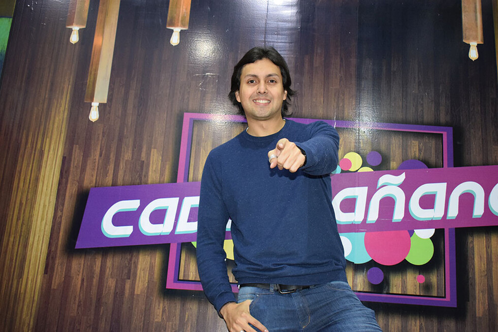 Álvaro Rivero entre la Tv y la animación