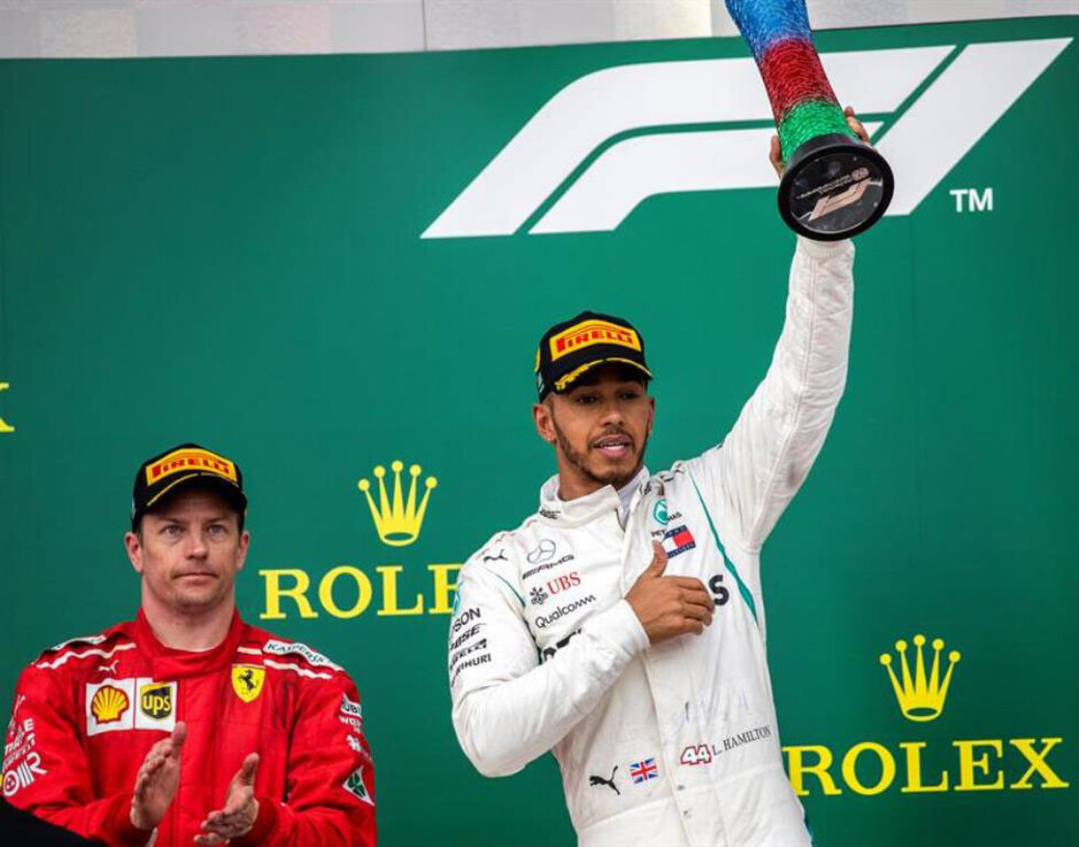 Victoria para Hamilton y drama para Bottas