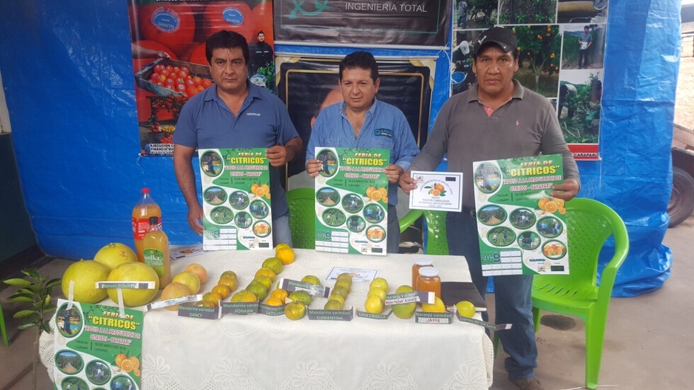 Desarrollarán la Primera Feria de Cítricos en Caraparí