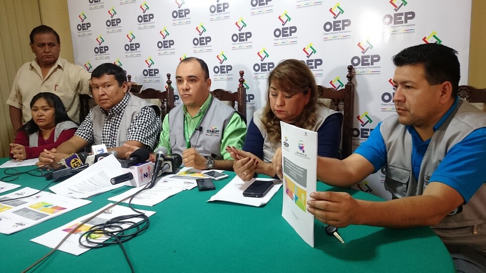 TED confirma que Tarija no tendrá revocatorios    