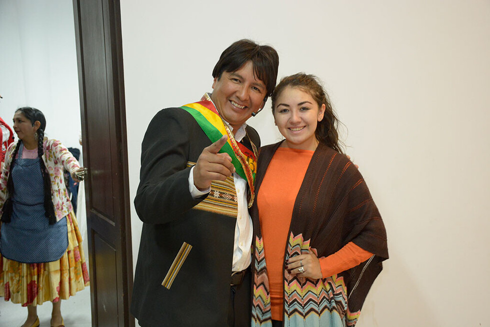 Enrique Calderón se  presentó en Tarija