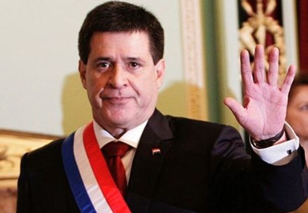 Presidente de Paraguay llega para inauguración de los XI Juegos Suramericanos