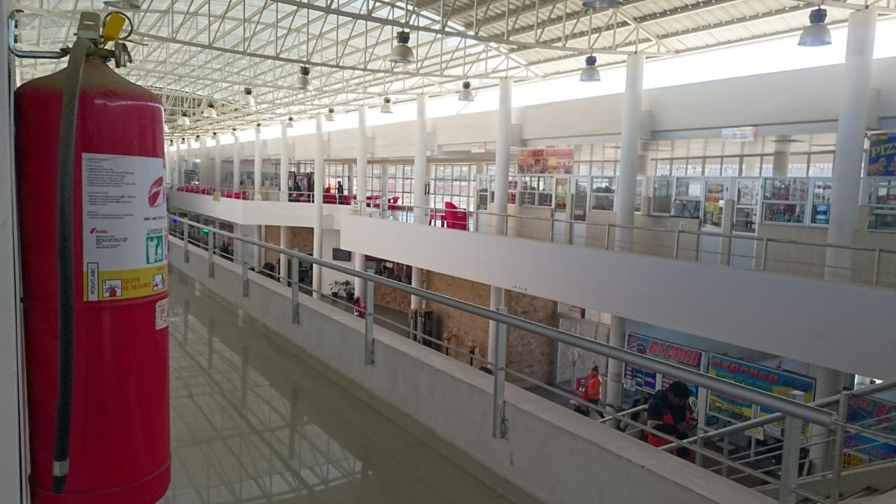En la Terminal se capacitan sobre el uso de los extintores