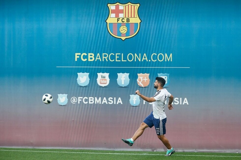 Agüero se perfila para ser el 9 titular en Argentina