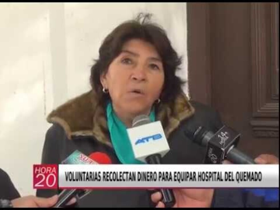 Voluntarias recolectan dinero para equipar Hospital del Quemado