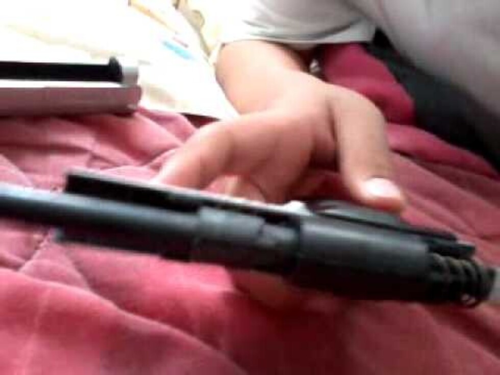 Atrapan a ladrón que usaba pistola de juguete