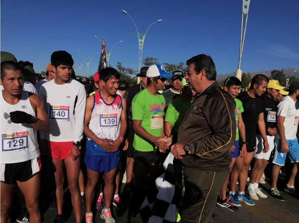 Policía convocó a más de 500 personas a carrera