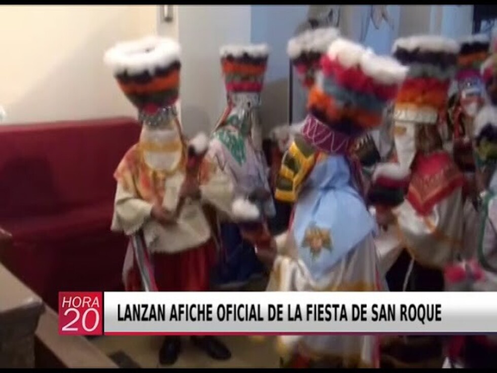 Presentan el afiche y cronograma de actividades de la fiesta de San Roque en Tarija