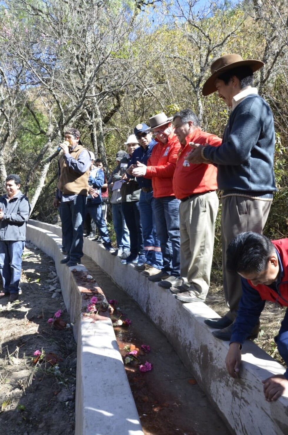 Arrancan en Erquiz obras para mejorar sistema de riego