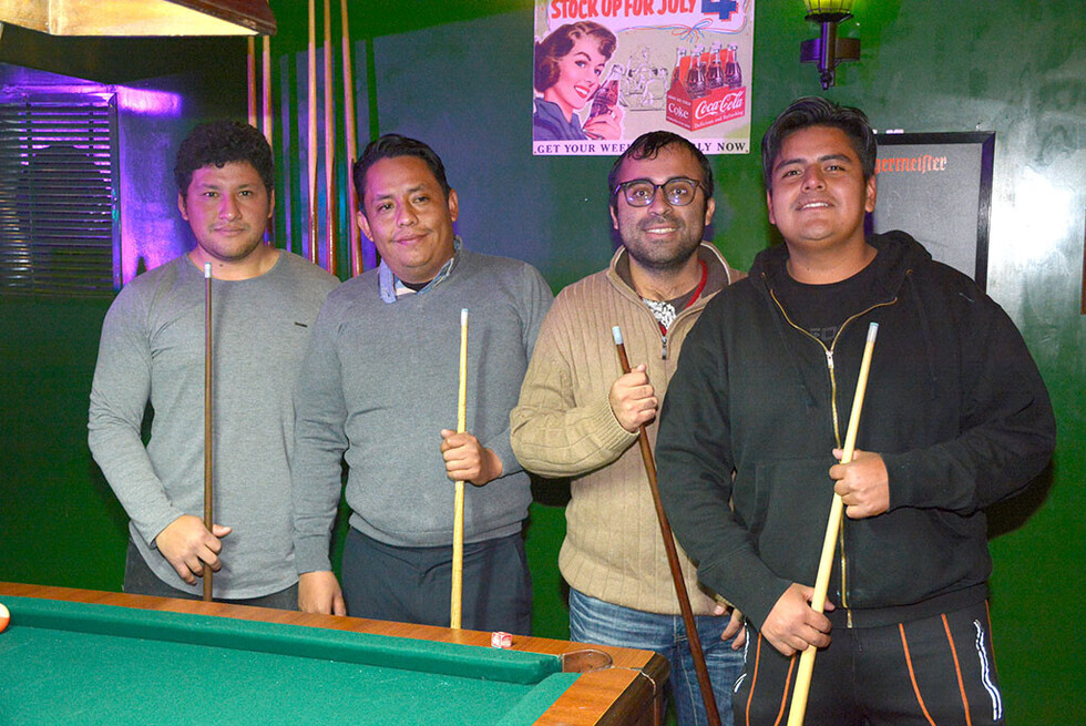 Noche de amistad en el Dubliner