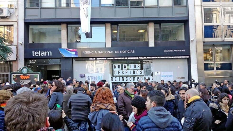 "El Gobierno de Argentina evidentemente quiere medios públicos cada vez más chicos"