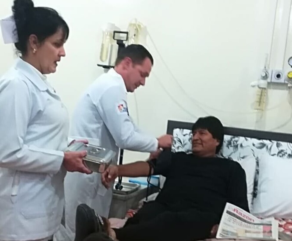 Finalmente Evo sí fue operado de un tumor satisfactoriamente