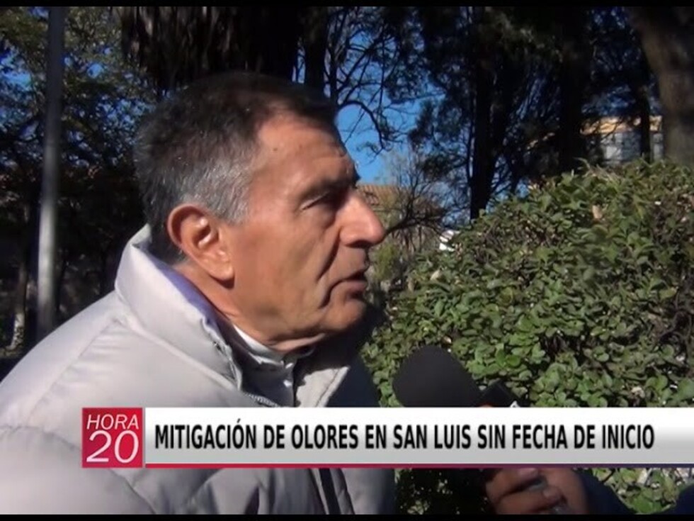 Mitigación de olores en San Luis sin fecha de inicio  