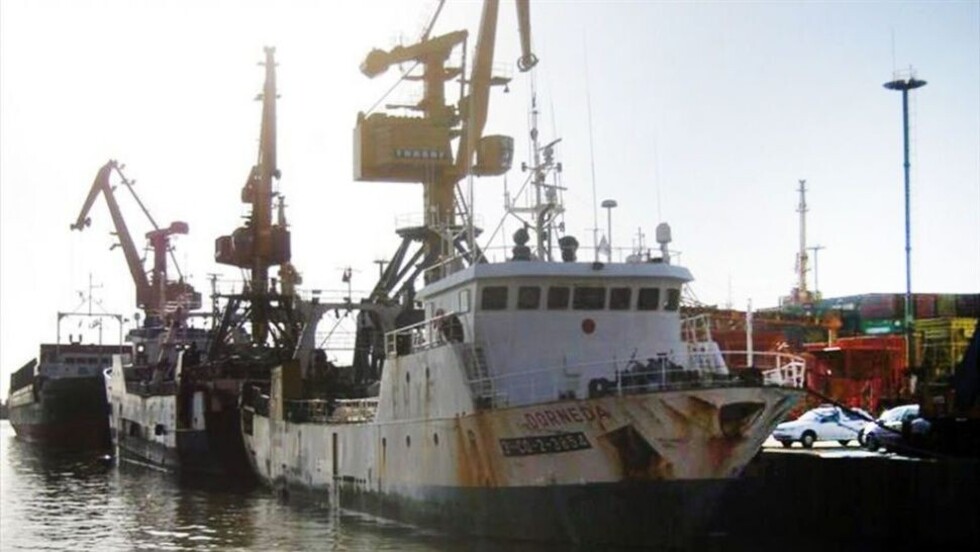 Se hundió buque español en costa Argentina