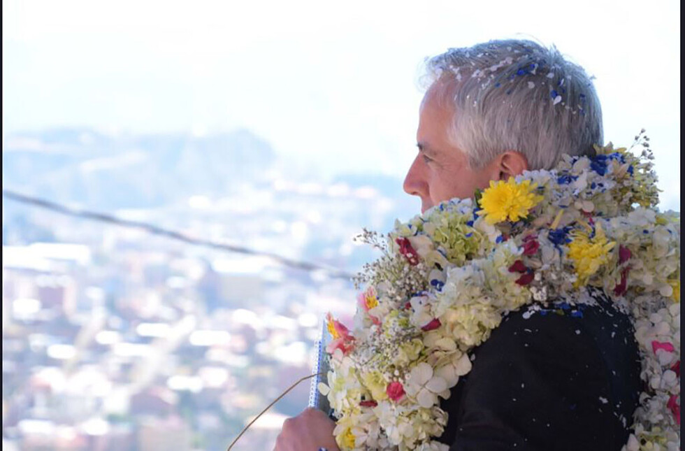 Hubo alboroto con “Bolivia dijo No” en discurso del Vice