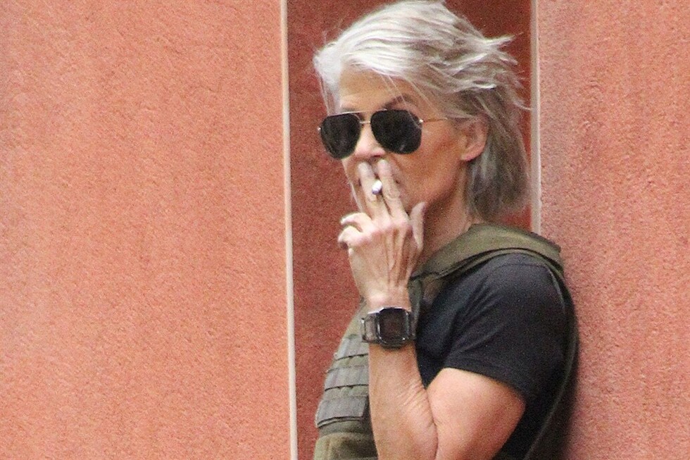 Sarah Connor  de 61 vuelve a terminator 6