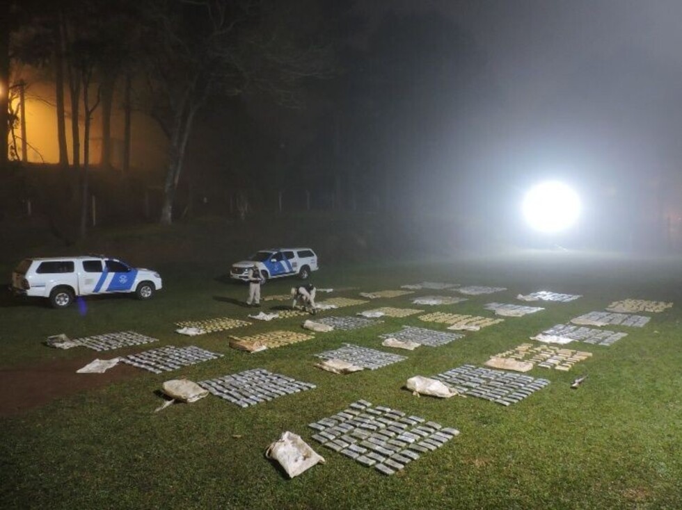 Secuestran 900 kg de yerba valuada en $ 24 MM