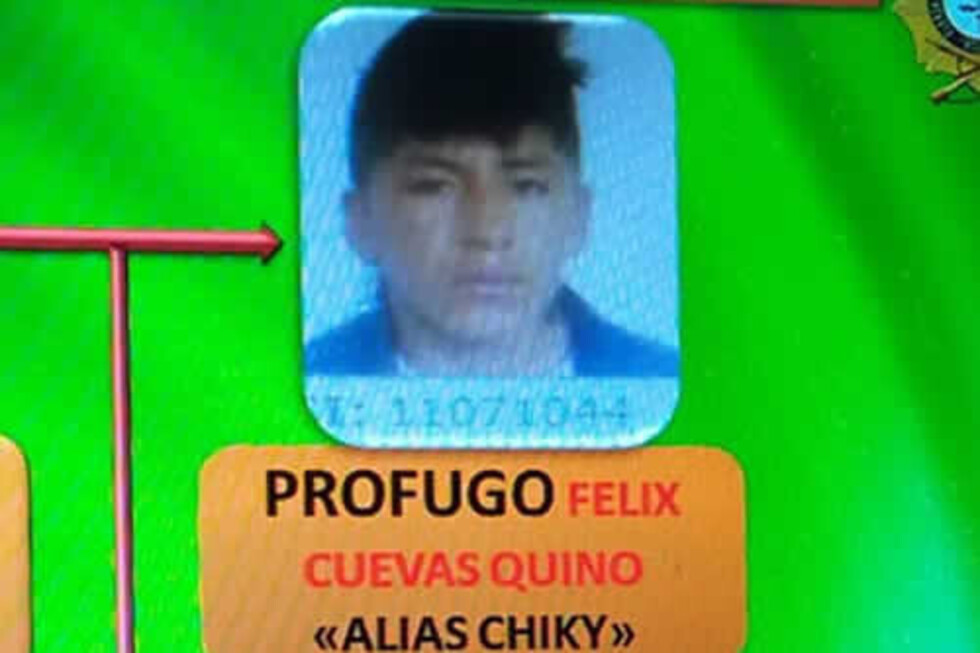 Buscan al “Chiky”, está armado y es peligroso