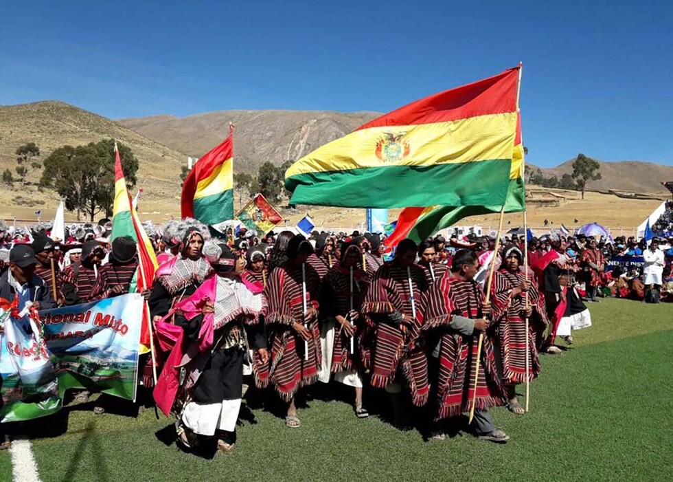 Cientos de personas se concentran en Yapacaní para celebrar el Día de la Revolución Agraria