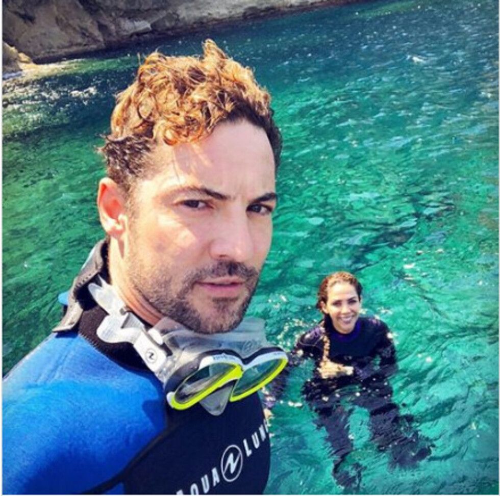 David Bisbal y su esposa de vacaciones